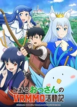 Poster for anime A Playthrough of a Certain Dude's VRMMO Life