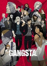 Poster for anime Gangsta.
