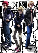 Poster for anime K: SEVEN STORIES "Memory of RED - BURN -"