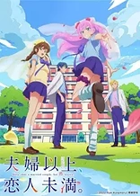 Poster for anime More than a Married Couple, but Not Lovers.