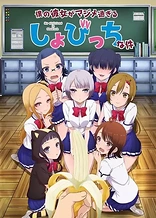 Poster for anime My Girlfriend is Shobitch
