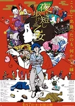 Poster for anime Night Is Short, Walk on Girl