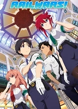 Poster for anime Rail Wars!