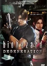 Poster for anime Resident Evil: Degeneration