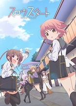Poster for anime Slow Start