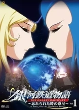 Poster for anime The Galaxy Railways: A Letter from the Abandoned Planet