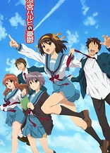 Poster for anime The Melancholy of Haruhi Suzumiya