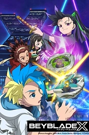 Poster for anime Beyblade X