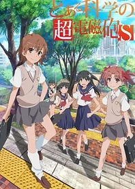 Poster for anime A Certain Scientific Railgun S