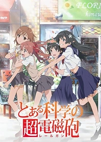 Poster for anime A Certain Scientific Railgun