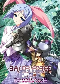 Poster for anime Baldr Force Exe Resolution