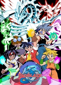 Poster for anime Beyblade