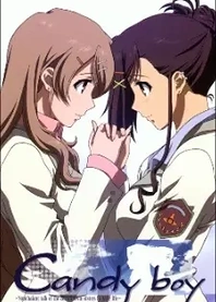 Poster for anime Candy Boy: Nonchalant Talk of the Certain Twin Sisters in Daily Life