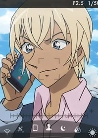 Poster for anime Detective Conan: Amuro Secret Call