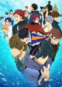 Poster for anime Free! Dive to the Future Episode 0