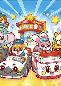 Poster for anime Go! Go! Vehicle Zoo: Vehicle Star-hen