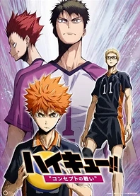 Poster for anime Haikyu!! The Movie: Battle of Concepts