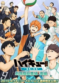 Poster for anime Haikyuu!! the Movie: The Winner and the Loser