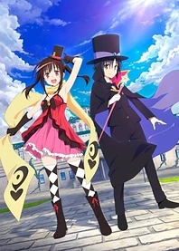 Poster for anime Hatena☆Illusion: Koi to Mahou no Illusion de, Muchuu Sasechaimasu! Special