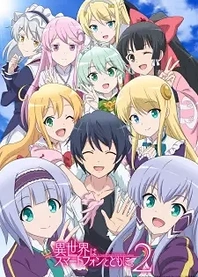 Poster for anime In Another World With My Smartphone 2