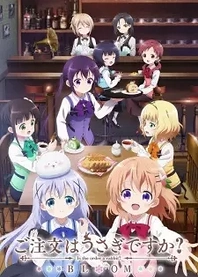 Poster for anime Is the Order a Rabbit? Bloom