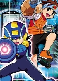 Poster for anime MegaMan NT Warrior