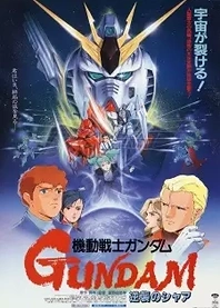 Poster for anime Mobile Suit Gundam: Char's Counterattack