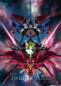 Poster for anime Mobile Suit Gundam: Twilight Axis - Red Blur
