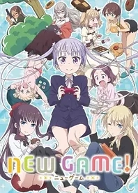 Poster for anime New Game!