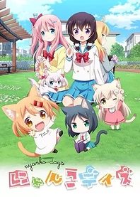 Poster for anime Nyanko Days