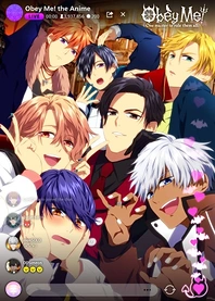 Poster for anime Obey Me!