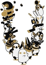 Poster for anime Oh, Suddenly Egyptian God