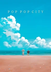 Poster for anime Pop Pop City