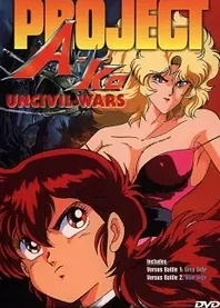 Poster for anime Project A-ko: Uncivil Wars