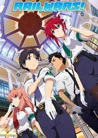 Poster for anime Rail Wars!