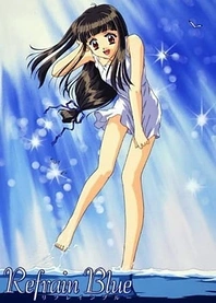 Poster for anime Refrain Blue