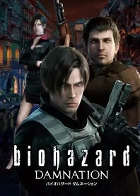 Poster for anime Resident Evil: Damnation