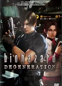 Poster for anime Resident Evil: Degeneration