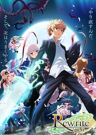 Poster for anime Rewrite: Moon and Terra