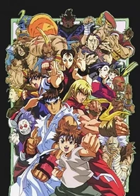 Poster for anime Street Fighter Alpha: The Movie