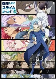 Poster for anime That Time I Got Reincarnated as a Slime Season 2