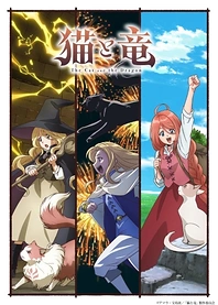 Poster for anime The Cat and the Dragon