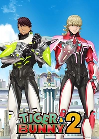 Poster for anime Tiger & Bunny 2 Part 2