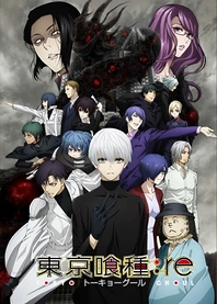 Poster for anime Tokyo Ghoul:re 2nd Season