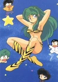 Poster for anime Urusei Yatsura