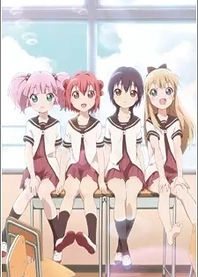 Poster for anime YuruYuri: For Whatever Reason, Never Ending, Heart Throbbing, Pitter-patter, Paradox Eternal