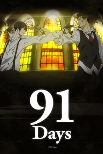Poster for anime 91 Days