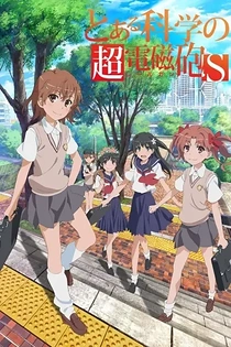 Poster for anime A Certain Scientific Railgun S