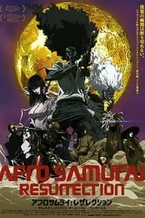 Poster for anime Afro Samurai: Resurrection