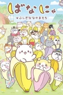Poster for anime Bananya and the Curious Bunch